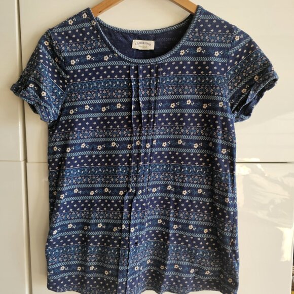 Cambridge Dry Goods 100% Cotton Boho Print Shirt - Picture 2 of 8